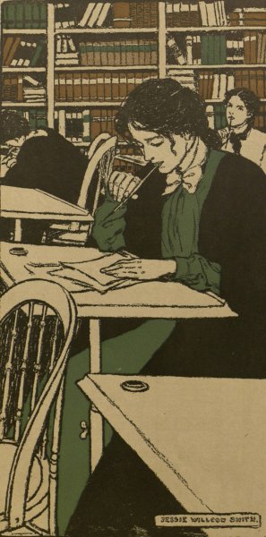 Main Product Photo of January  Painting by Jessie Willcox Smith