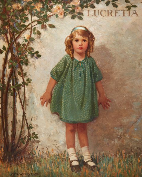 Main Product Photo of Lucretia Painting by Jessie Willcox Smith