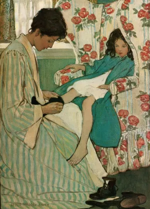 Morning by Jessie Willcox Smith Oil Painting