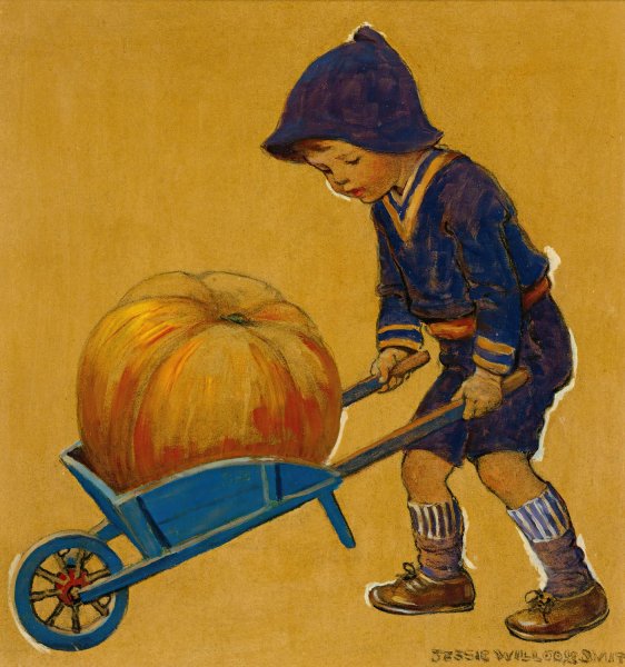 Main Product Photo of Thanksgiving Painting by Jessie Willcox Smith