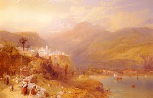 Monaco by Jnr. Richardson Oil Painting