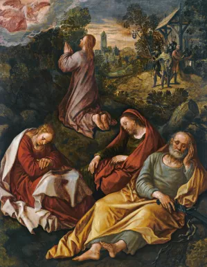 The Agony In The Garden by Joachim Beuckelaer Oil Painting