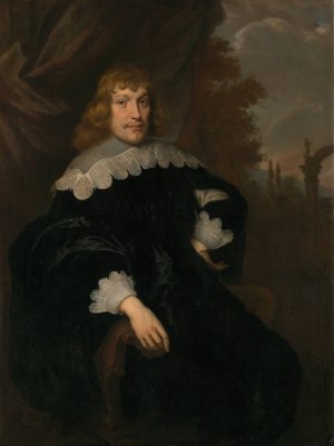 Hendrick Bicker by Joachim Von Sandrart Oil Painting
