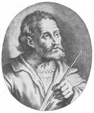 The Old Matthias Grunewald Oil painting by Joachim Von Sandrart