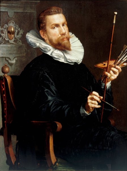 Main Product Photo of Self-Portrait  Painting by Joachim Wtewael