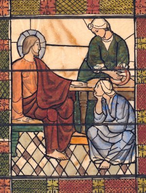 Kristus i Bethania by Joakim Skovgaard Oil Painting