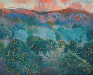 Soller, Mallorca by Joaquin Mir Trinxet Oil Painting