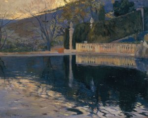 The Labyrinth by Joaquin Mir Trinxet Oil Painting