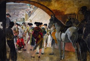 Antes de la corrida by Joaquin Sorolla Oil Painting