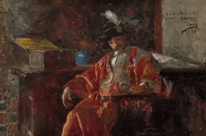 Figura De Un Mercader by Joaquin Sorolla Oil Painting