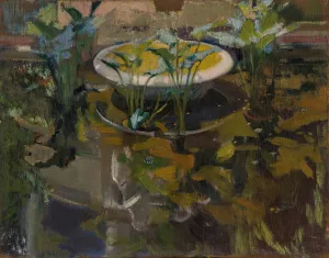 Jardin De La Casa Sorolla; Reflejo En 'Fuente De Las Confidencias' by Joaquin Sorolla Oil Painting