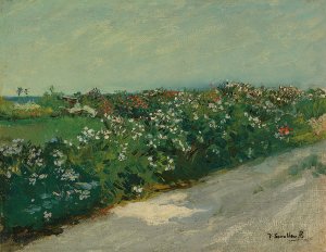 Malvarrosa Oil painting by Joaquin Sorolla