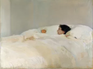 Mother by Joaquin Sorolla Oil Painting