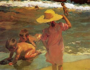 Children on the Seashore