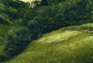 Field in Asturias by Joaquin Sorolla y Bastida Oil Painting