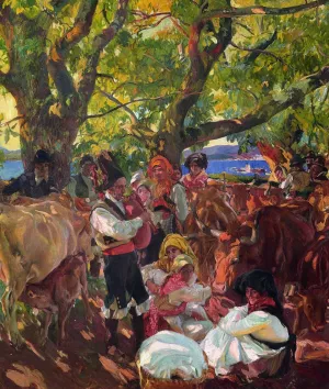Galicia, the Pilgrimage Oil painting by Joaquin Sorolla y Bastida