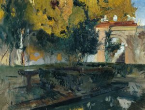 Generalife, Granada by Joaquin Sorolla y Bastida Oil Painting