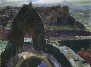 Generalife Granada by Joaquin Sorolla y Bastida - Oil Painting Reproduction