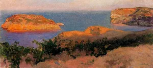 Isla del Cap Marti, Javea Oil painting by Joaquin Sorolla y Bastida