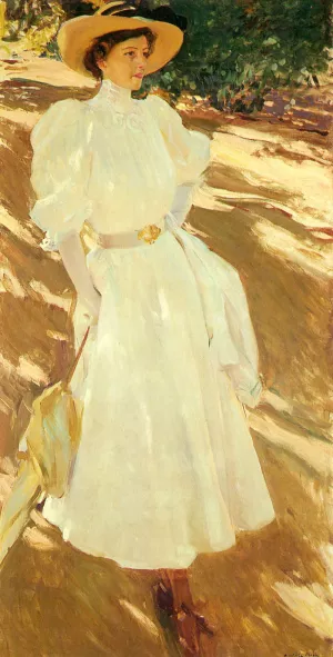 Maria en La Granja by Joaquin Sorolla y Bastida Oil Painting