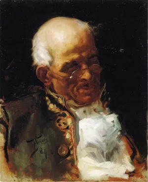 Portrait of a Caballero Oil painting by Joaquin Sorolla y Bastida