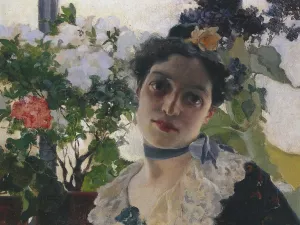 Portrait of Clothilde Oil painting by Joaquin Sorolla y Bastida