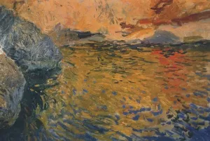 Reflections at the Cape, Javea by Joaquin Sorolla y Bastida - Oil Painting Reproduction