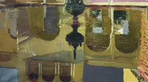 Reflections in a Fountain by Joaquin Sorolla y Bastida - Oil Painting Reproduction