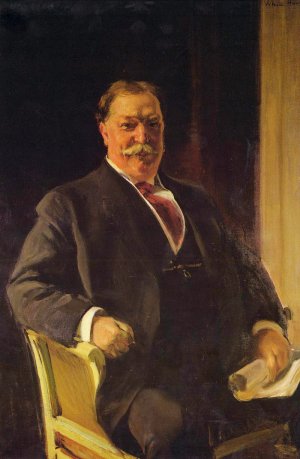 Retrato del Sr. Taft, Presidente de los Estados Unidos by Joaquin Sorolla y Bastida Oil Painting