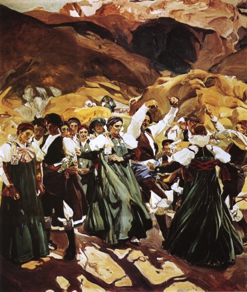 Main Product Photo of The Jota Aragon Painting by Joaquin Sorolla y Bastida