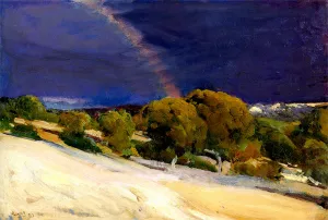 The Rainbow by Joaquin Sorolla y Bastida Oil Painting