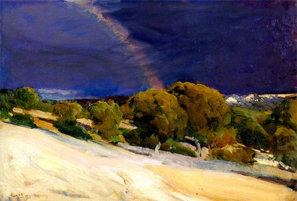 Main Product Photo of The Rainbow Painting by Joaquin Sorolla y Bastida
