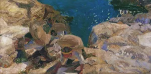 The Smugglers by Joaquin Sorolla y Bastida - Oil Painting Reproduction