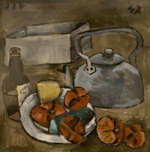 Naturaleza muerta by Joaquin Torres-Garcia Oil Painting