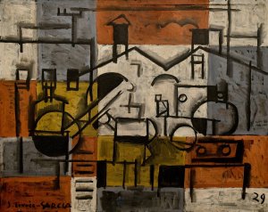 Pintura constructiva by Joaquin Torres-Garcia Oil Painting
