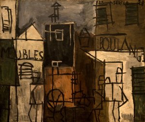Pintura constructiva by Joaquin Torres-Garcia Oil Painting
