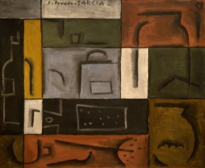 Pintura constructiva by Joaquin Torres-Garcia Oil Painting