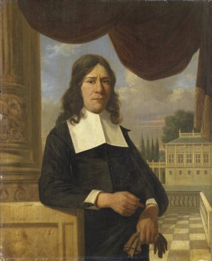 Nicolaes Eichelberg by Job Adriaensz Berckheyde Oil Painting