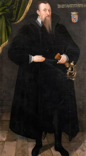 Per Brahe the Elder Oil painting by Johan Baptista Van Uther