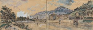 Grenoble by Johan Barthold Jongkind Oil Painting