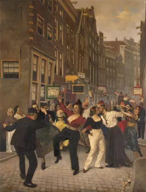 Day of Hearts by Johan Braakensiek Oil Painting