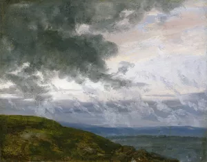 Storm Clouds by Johan Christian Dahl Oil Painting
