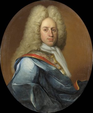 Hieronymus Josephus Boudaen, Lord of St Laurens and Popkensburg by Johan George Collasius Oil Painting