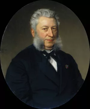Jan Jacob Lodewijk ten Kate by Johan Heinrich Neuman Oil Painting