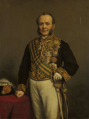Pieter Mijer by Johan Heinrich Neuman Oil Painting