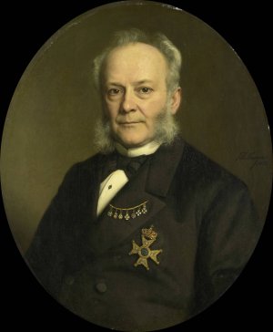 Pieter Mijer by Johan Heinrich Neuman Oil Painting