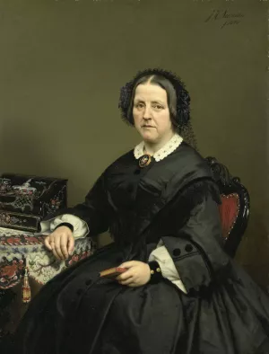 Wilhelmina Margaretha van den Bosch by Johan Heinrich Neuman Oil Painting