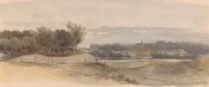 Panoramisch landschap Oil painting by Johan Hendrik Weissenbruch