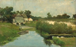 Summer Day by Johan Hendrik Weissenbruch Oil Painting