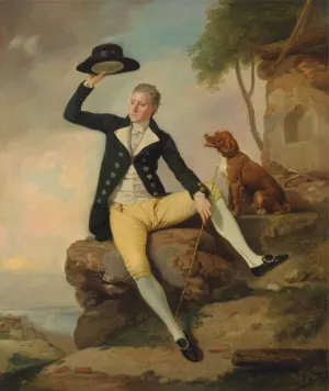 Patrick Heatly by Johan Joseph Zoffany Oil Painting